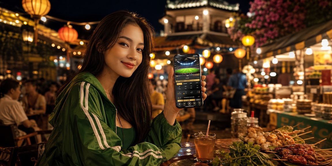 Người dùng theo dõi kèo bóng đá và thể thao trong quán cà phê tại Đà Lạt