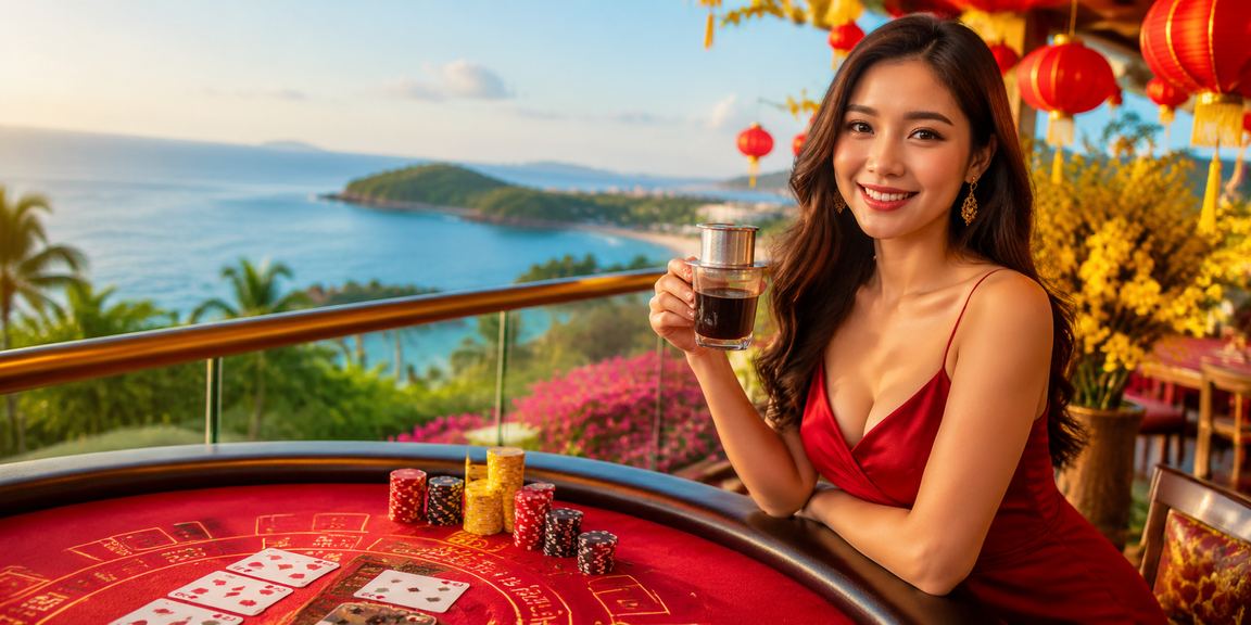Bàn Baccarat tại khu nghỉ dưỡng Phú Quốc