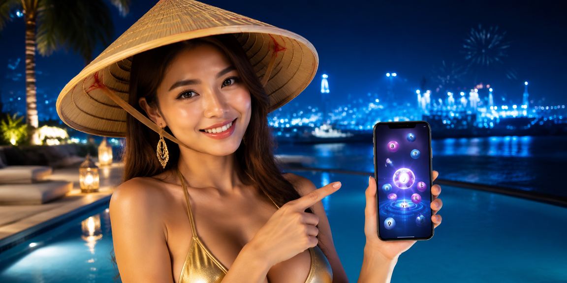 Phụ nữ đội nón lá tại Vũng Tàu theo dõi kết quả xổ số trong không khí truyền thống